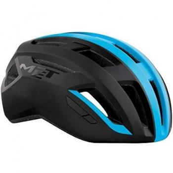 MET Vinci MIPS Casco Ciclismo Nero sfumato Ciano