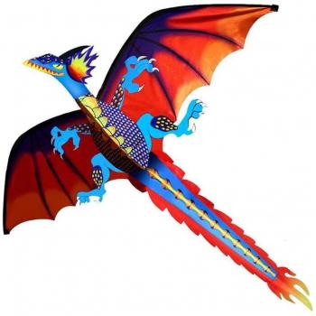 Cometa Dragón Colorido para Niños