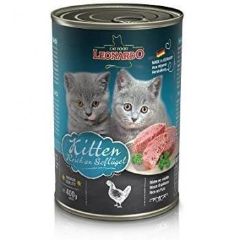 Leonardo All Meat Kitten Food Canned Pack