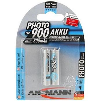 Ansmann Photo maxE HR03 Micro (AAA)-Akku NiMH 900 mAh 1.2 V 2 St