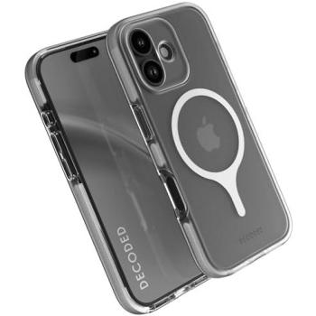 Coque Magsafe iPhone 17 Hybride Antichocs Décodé Blanc