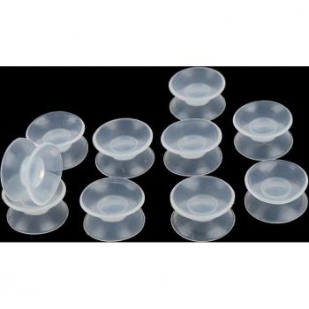 Ventouses double face, 10 pièces, tampons pour verre, plastique, sans résidu