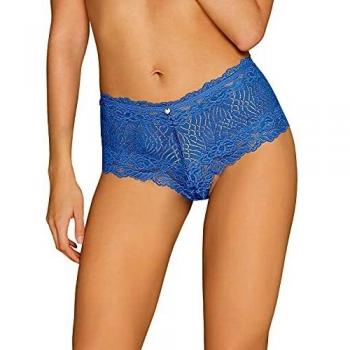Shorty Bluellia Obsessive in Pizzo Blu con Dettagli Sexy