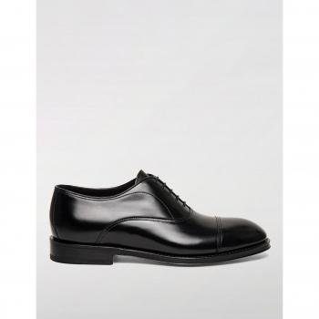Scarpa Santoni Oxford in pelle nera, 8
