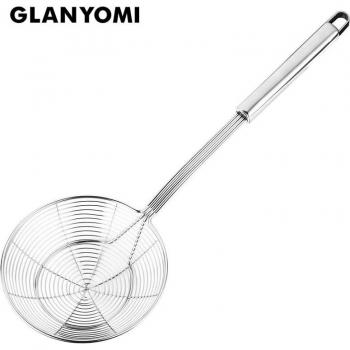 Utensilio de Cocina: Cucharón Colador Araña Inox 18/8 con Mango Cómodo