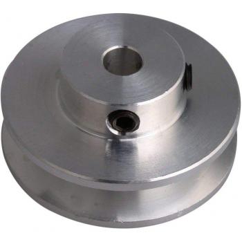 Poulie en aluminium Ilver, alésage fixe pour arbre de moteur 3-5MM