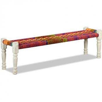 Panchina di Legno Acacia vitaXL