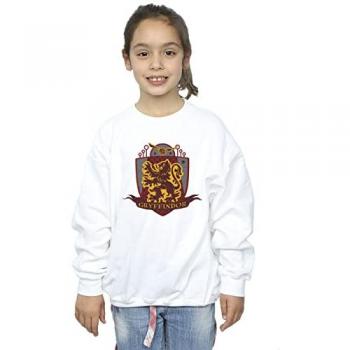 T-shirt garçon/garçonne Harry Potter Gryffondor badge poitrine 3–4 ans blanc