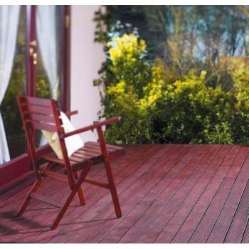 Ronseal DSRM25L Decking Stain in Rich Mahogany