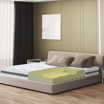 Materasso Singolo The White Stone 75 x 150 cm Altezza 20 cm Anallergico e Traspirante
