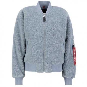 XL Grey Ma‑1 V/F Women's Utility Jacket