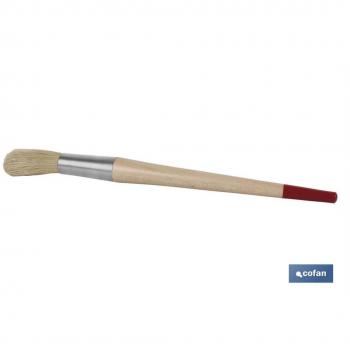 Pincel Pro Redondo 18 – Calidad Premium en Cada Carga