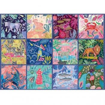 Puzzle 1000 pièces Jungle Zodiacale Gibsons