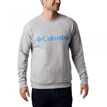 Columbia Lodge Herren Pullover, Rundhals, Grau/Blau, L