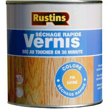 Rustins Quick Dry Satin Varnish Pine 250ml