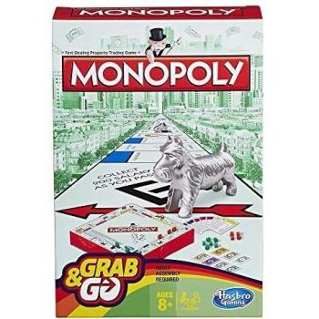 Hasbro Gaming Monopoly Grab & Go Game