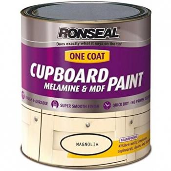 Ronseal 36984 Magnolia OC Cupboard Paint Satin 750ML