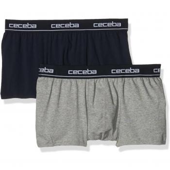 Ceceba Herren Retroshorts 2er Pack, Blau