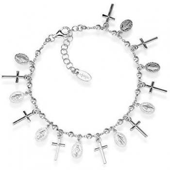 Bracciale Amen Prega Ama con Zircones