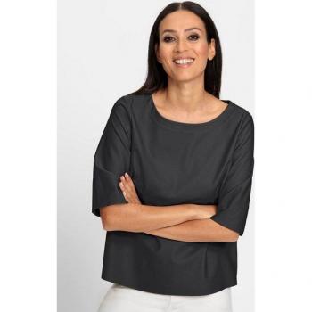 Haut en simili cuir léger