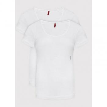 Regular Fit Hugo Twin Set – 2 T‑shirt Bianche