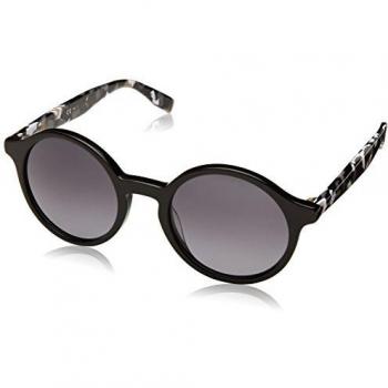 BOSS Orange BO 0311/S 9O 80S Occhiali da sole Nero (BLACK WHITE/GREY SF)