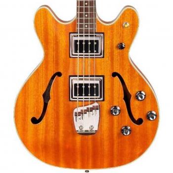 Rechtshänder Starfire Bass II Natural – Guild Halbakustik‑Bass