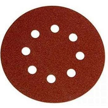 Faithfull AD12580H Aluminium Oxide Disc DID3 Holed 125mm x 80g