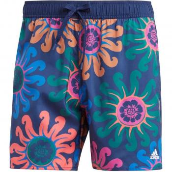 Maillot Bain Court Adidas en Colab avec Farm Rio, Multicolore, S