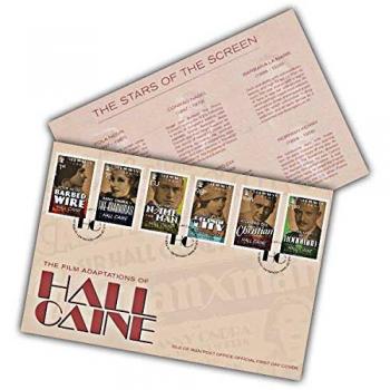 Sir Thomas Hall Caine Film Series Isle of Man 2018 Stamp Release