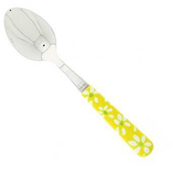 Yellow Marguerite Soup Spoon