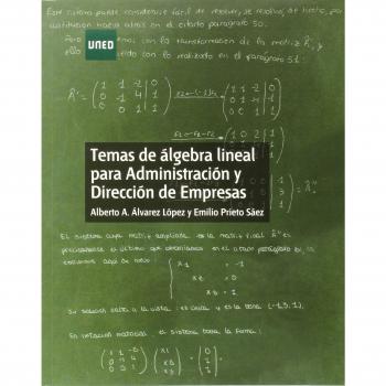 Temas de álgebra lineal para administración y dirección de empresas
