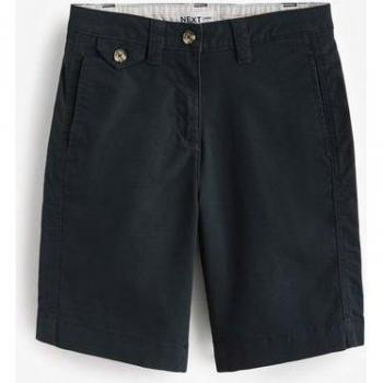 Next Black Chino Shorts (Knee Length) – Women's Size
