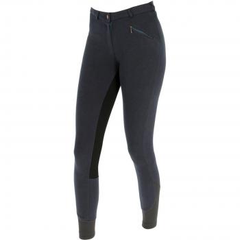 Pantalon d’équitation économique couleur bleue 36