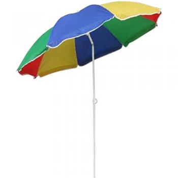 Ombrellone Spiaggia 210 cm Arcobaleno in Acciaio – Design Moderno