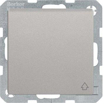 Berker Schuko-Steckdose Klappdeckel Q3 aluminium (47516064)