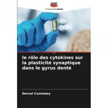 le rôle des cytokines sur la plasticité synaptique dans le gyrus denté