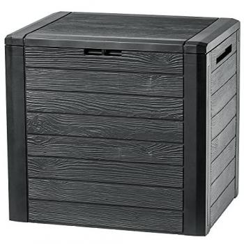 Coffre de Terrasse 140L Marron pour Balcon