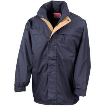 Mens Waterproof Midweight Jacket in Blue (Size XS-3XL)