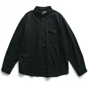 Youth Winter Solid Color Shirt Jacket