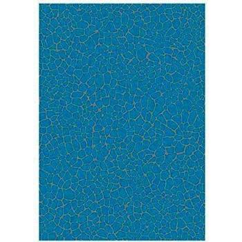 Feuille Mosaïque Turquoise Décopatch 30 x 40 cm