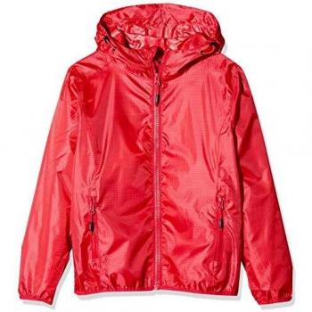 Chaqueta de lluvia Campagnolo modelo 3X57725-47Yc para niños color rojo