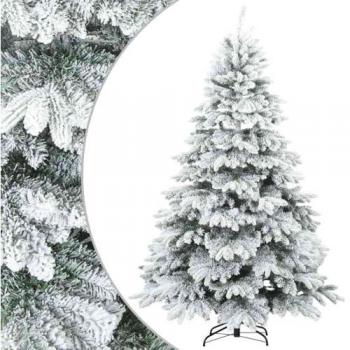 Sapin de Noël Duveteux à Charnières vidaXL