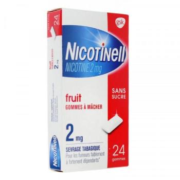 Nicotinell Fruit 2 mg sans sucrose – traitement anti‑tabac – LaSante.netx
