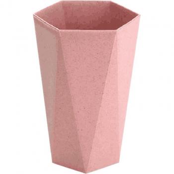 Nordic Green Straw Toothbrush Holder Cup