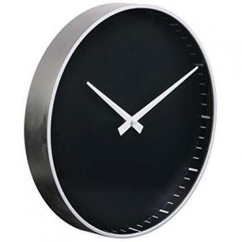 Horloge murale noire