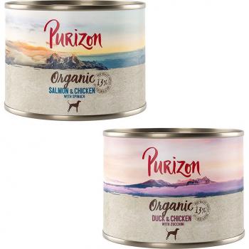 Purizon Adult Organic Mixpakket 24 x 200 g