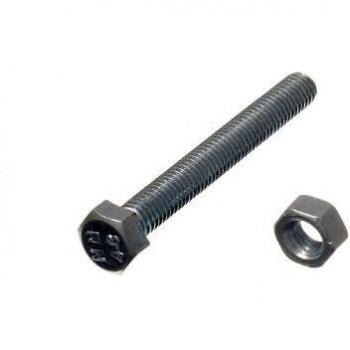 Durable Grade 4.8 Steel Hex Bolt and Nut Set