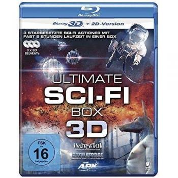 Ultimate Sci-Fi Box 3D: Boxset mit 3 SciFi-Hits: Battleforce, The Ark, Immortal [3D Blu-ray + 2D Version]