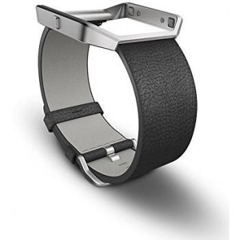 Ultimate Blaze Leather Bracelet and Cover – Black, Large